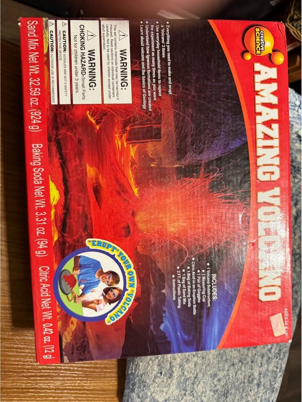 Amazing Volcano Science Kit